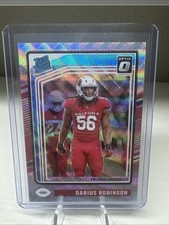 2024 Donruss Optic Rated Rookie Silver Wave Prizm /300 Darius Robinson Cardinals