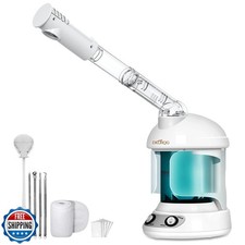 DKURQG Facial Steamer, Nano Ionic Face Steamer for Facial Deep Cl