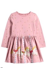 Mini Boden Carousel Appliqu  Cotton Dress