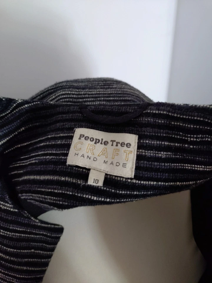 People Tree Handmade Mantel Fair Trade Baumwolle Herbst 36 - Bild 4 von 4