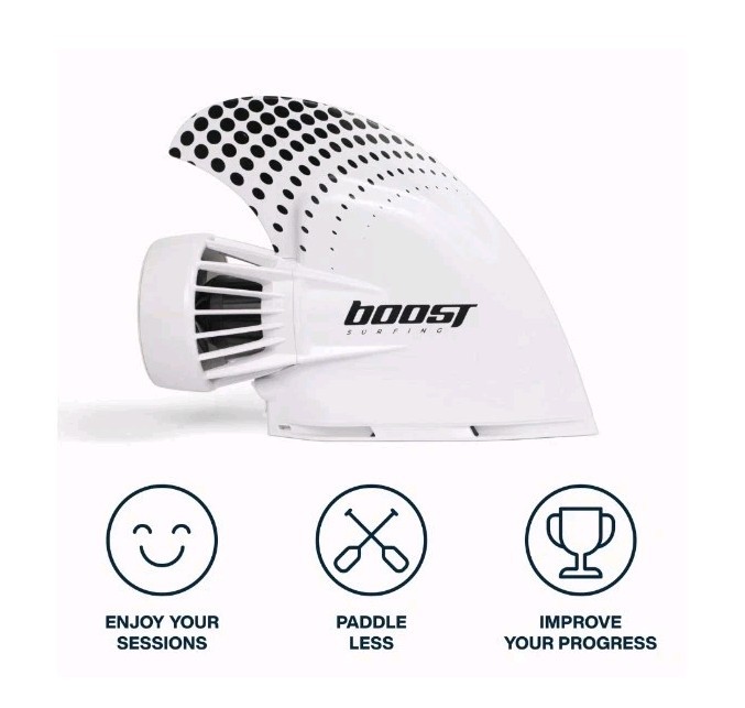 Boost Surfing Electric Surf Fin - White for sale online | eBay