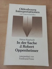 Oldenbourg Interpreationen Heinar Kipphardt I...