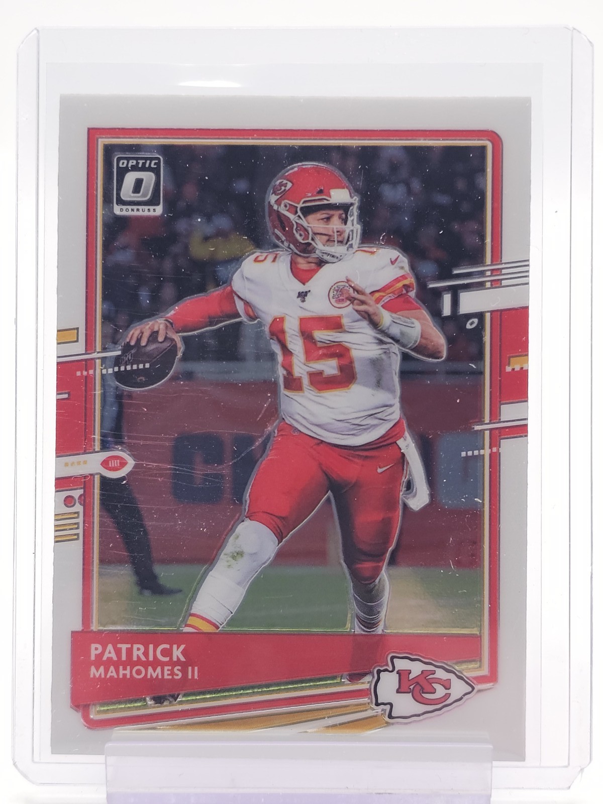 PATRICK MAHOMES II 2020 DONRUSS OPTIC #1 KANSAS CITY CHIEFS A Q6988