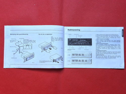 Pioneer KP-2020 and KP-2030 Owners manual Operating Instructions (SWEDISH) - Picture 3 of 12
