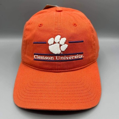Vintage Clemson Tigers University Hat Men NCAA The Game Strap Back Cap New