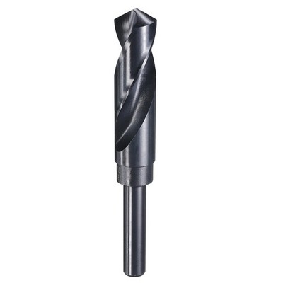 7/8 Inch Reduced Shank Drill Bit 1/2 Inch HSS 4241 Nitriding Black 118°