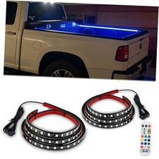 2PCS 60 Inch RGB Truck Bed Lights Strip Kit, 180 LED Neon Accent 2 60 IN RGB