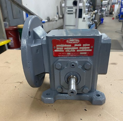 #ad DAYTON ELECTRIC 4Z005C SPEED REDUCER RATIO 15:1 $350.00