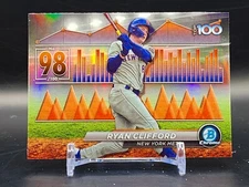 2024 Bowman Chrome Ryan Clifford Top 100 Prospects Refractor #BTP-98