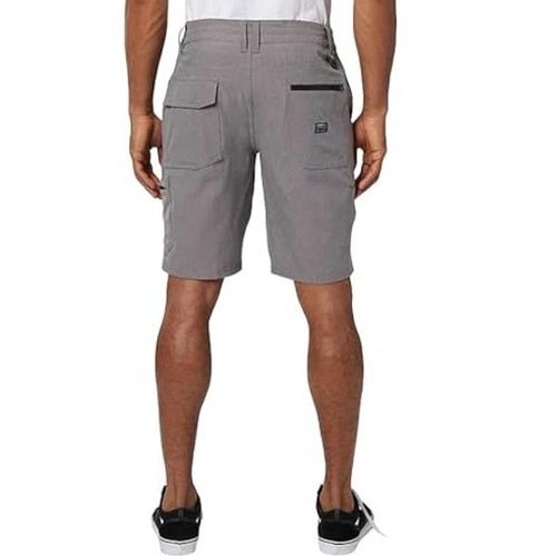 Men's O'Neill Crossover Hybrid Shorts Grey Size 38 NWT - Picture 3 of 8