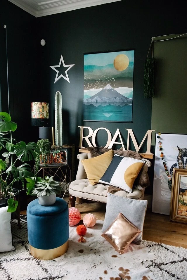 GOLD METAL LETTERS HOME SHOP WORDS VINTAGE RUSTIC SIGN CHRISTMAS DECORATION - Image 3 of 4