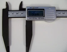 3 inch Long Jaw 6" FRACTIONAL SAE and METRIC DECIMAL ELECTRONIC DIGITAL CALIPER 