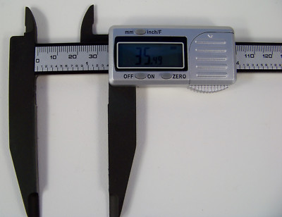 3 inch Long Jaw 6'' FRACTIONAL SAE and METRIC DECIMAL ELECTRONIC DIGITAL CALIPER 