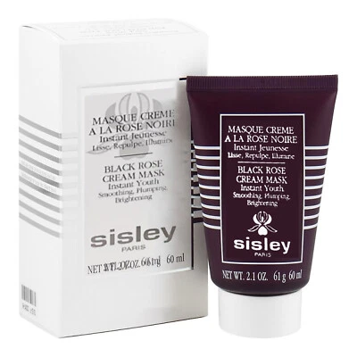 AS SHOWN Sisley Paris Black Rose Cream Mask Instant Youth 60 ml NIB