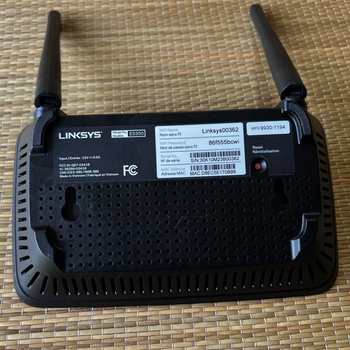 Linksys E5350 WiFi 5 Dual-Band AC1000 Wireless Router Easy Setup Reliable WiFi - Picture 4 of 4