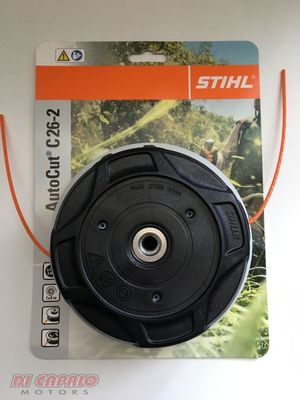 2 Testine Falcianti Per STIHL Autocut C26-2 - Ricambio Per Decespugliatori FS55 FS120 Ecc. | Plastica Resistente - Foto 8