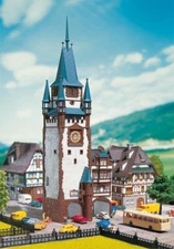 Faller 232270 N scale 1:160 Kit of St Martin’s gate in Freiburg (Breisgau) - NEW
