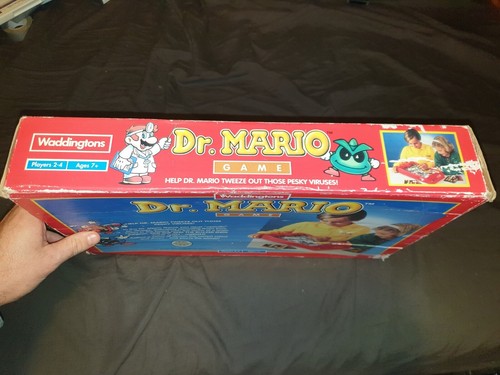 Juego de mesa estilo operación DR MARIO Waddingtons 1992 Nintendo - Imagen 7 de 9