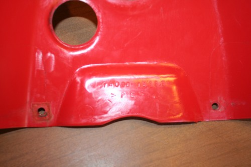 1998 Kawasaki KVF 400 Prairie 4x4 Fuel Tank Plastic Fairing Fender Cover OEM 98 - Picture 9 of 9