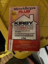 Kirby Micron Magic Micro Allergen Plus Hepa Filter 6 Pack Universal Fit 