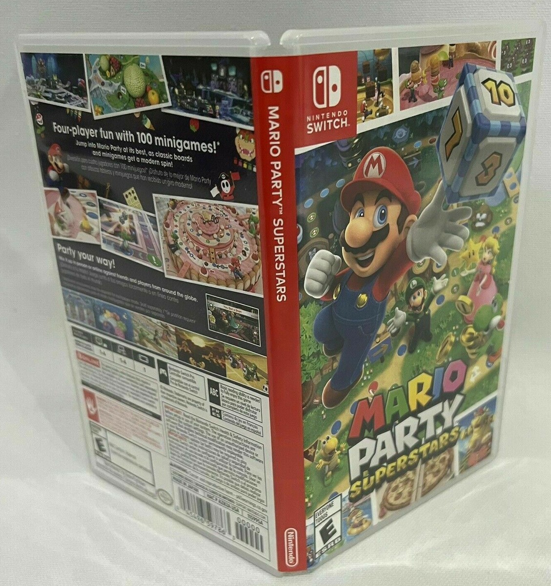 Mario Party Superstars CASE ONLY NO GAME nintendo switch