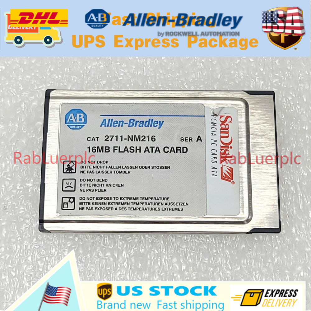 2711-NM216 AB 16MB Flash ATA Memory Card Expedited Shipping 2711NM216 New