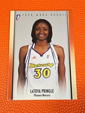 2008 Rittenhouse WNBA Rookie Latoya Pringle Sanders Washington Mystics