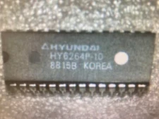 10 pcs.HYUNDAI HY6264P-10 536-bit Static Random Access Memory-USA stock