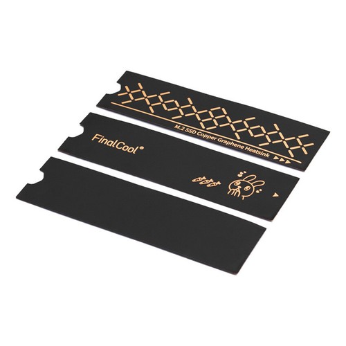 For M.2 2280 SSD NVMe SSD HDD Graphene Copper Foil Thermal Pad Plate For Laptop - Picture 3 of 12