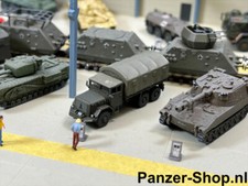 Magirus-Deutz Jupiter 3760 Plane, Bundeswehr LKW, Spur Z, 1:220 Unbemalt Militar