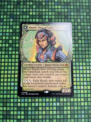 MTG Huatli, Poet Of Unity #0296 Showcase Rare The Lost Caverns of Ixalan (LCI)
