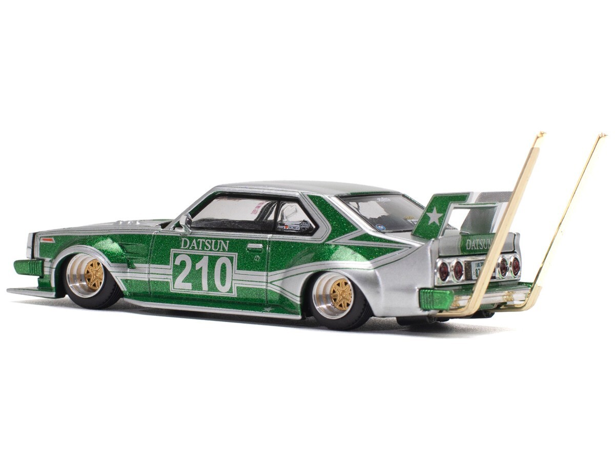 Pop Race Skyline C210 Kaido Racer Bosozoku Style RHD Green