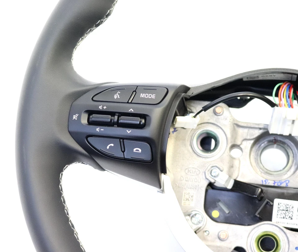 Kia Picanto III JA MPI 56100-G6KB0 Lenkrad Leder Multifunktionslenkrad Heizung - Bild 4 von 4