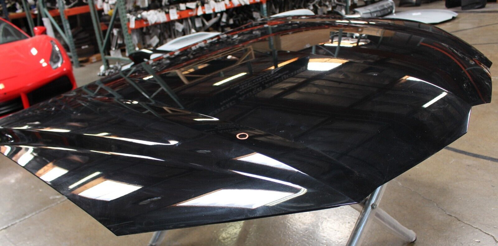 Lamborghini Urus, Front Hood, Black, Dinged, Used, P/N 4ML823029