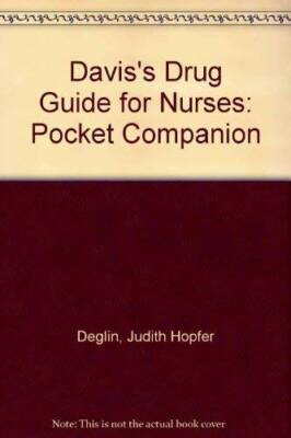 Daviss Drug Guide for Nurses: Pocket Companion - Paperback - GOOD