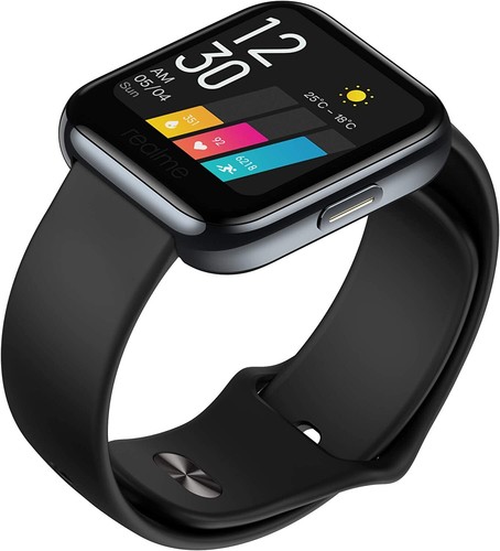realme Watch RMA161 Android Smartwatch Black Neu in OVP versiegelt - Bild 5 von 7
