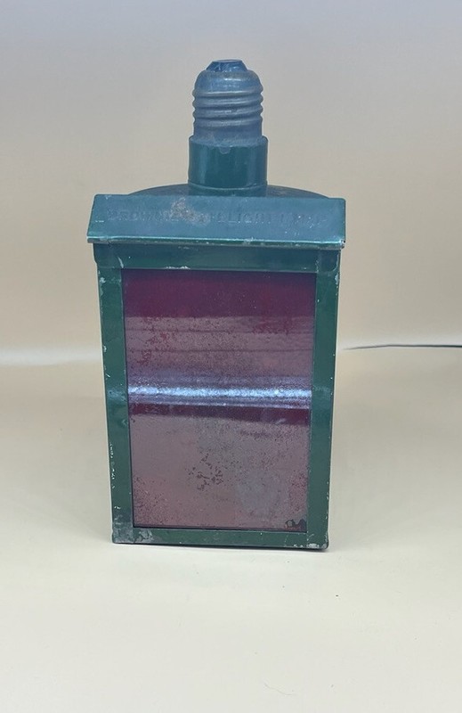 Vintage 1918 Pat'd Eastman Kodak Brownie Safelight Lamp