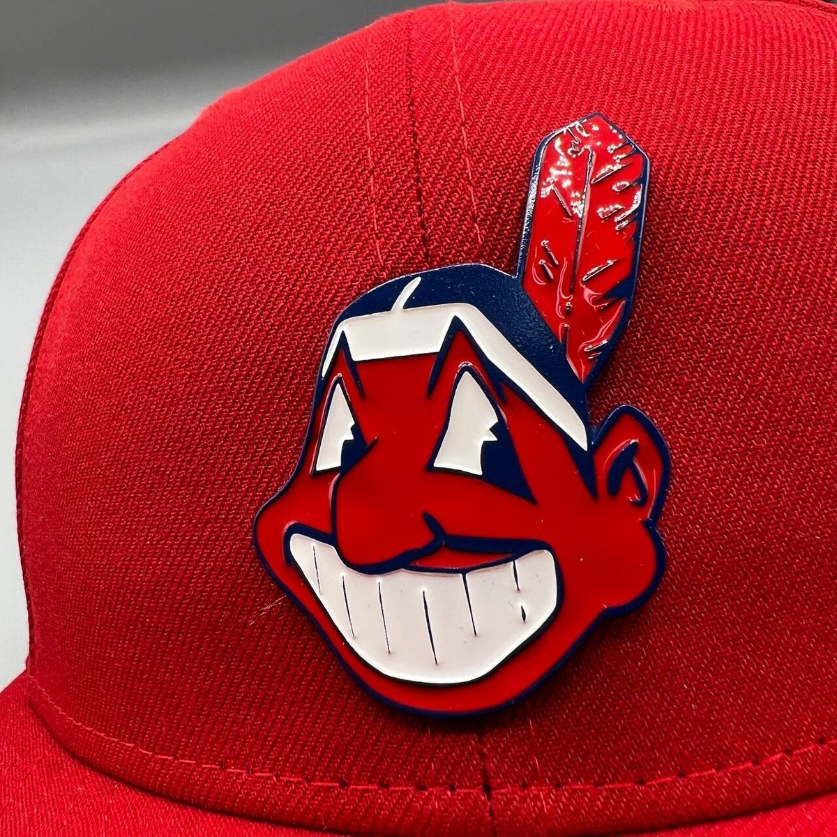 ウェア NEW ERA CLEVELAND INDIANS 59FIFTY 7 3/4 Cleveland Indians Guardians Hat Men 7 3/4 Red 59Fifty New