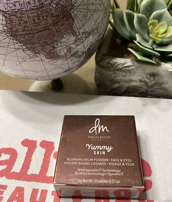 DANESSA MYRICKS Travel YUMMY SKIN Blurring BALM POWDER Eyes Face .21 oz Sealed