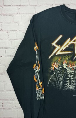 Slayer Tシャツ Vtg Slayer Band T Shirt xl Y2K 2001 Long Sleeve Print Graphic