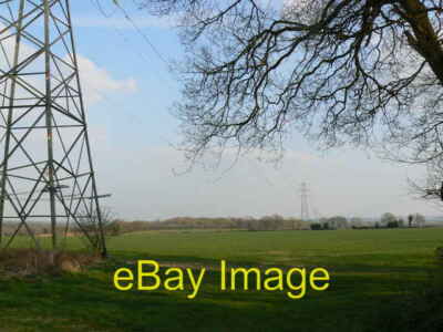 Foto 6x4 Stromleitungen bei Tangley Hants Der Blick nimmt uns aus der s c2007