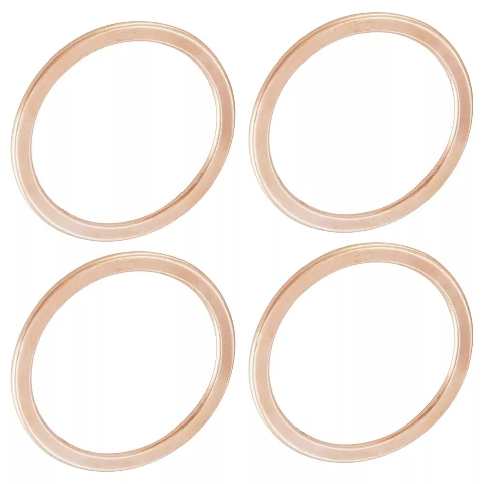 Junta de tubo de escape para Kawasaki ZX-6R Ninja ZX600 ZX636 1998-2018 / 11060-1203 Foto 4 de 4