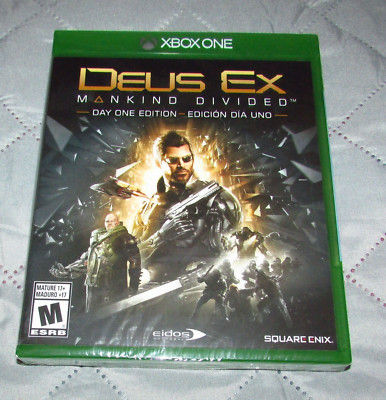 Deus Ex: Mankind Divided for Microsoft Xbox One Brand New / Fast Shipping!