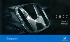 2007 Honda Element Owners Manual