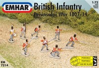 Emhar EM7214 1/72 Napoleonic British Infantry - Peninsular War 1807-14