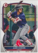 Juan Chacon - Boston Red Sox - 2023 Bowman Baseball - 1st Bowman - #BP-105