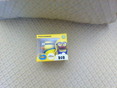 MINI TUBBZ, MINONS, BOB, YELLOW DUCK  NEW IN BOX, PERFECT FOR JEEP VEHICLE COLL.