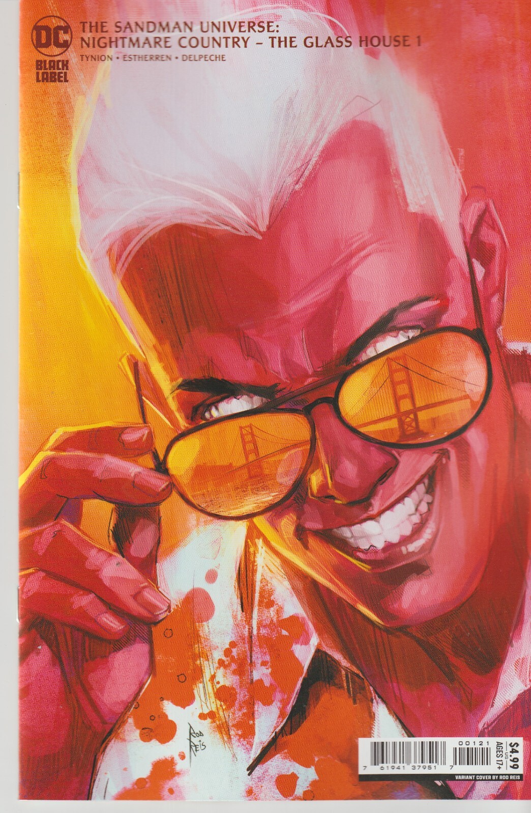 DC BLACK LABEL COMICS NIGHTMARE COUNTRY GLASS HOUSE #1 JUNE 2023 VARIANT NM
