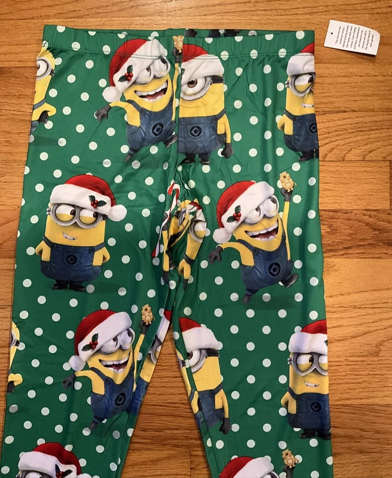 Despicable Me Minions Youth Girl's Size Small (S) Pajama Sleepwear Pants NWT - Image 3 of 4