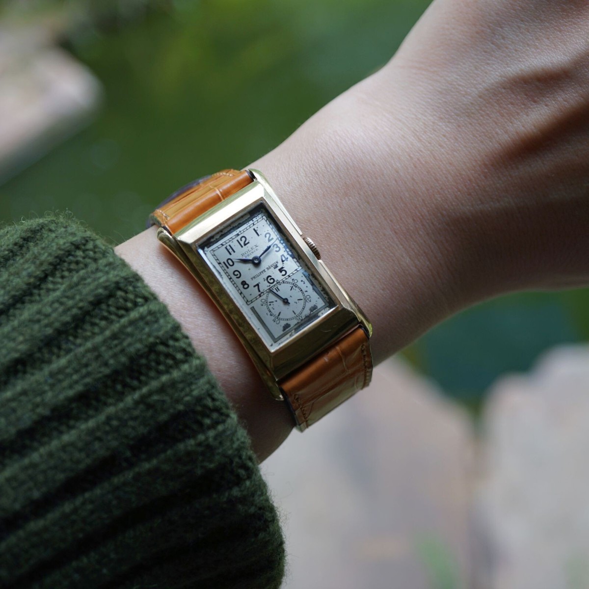 Rolex Early Prince Ref. 1490 Philippe Beguin 18k Gold Chronometer